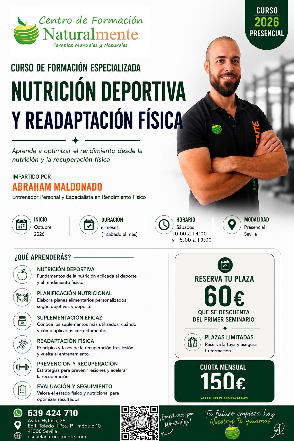 Folleto completo de CURSO DE NUTRICIÓN DEPORTIVA Y READAPTACIÓN FÍSICA